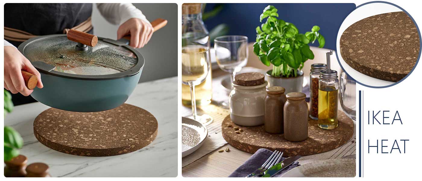 زیر قابلمه ای ایکیا مدل IKEA HEAT سایز 29 سانتی متر